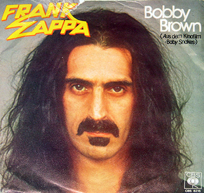 FRANK ZAPPA - Bobby Brown b/w Stick it Out album front cover vinyl record